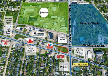 1005 + 1019 JEFFERSON Street, Springfield, Illinois, ,Land,For Sale,JEFFERSON,RMACA1045120