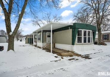 110 COTTONWOOD Drive, Morton, Illinois, 2 Bedrooms Bedrooms, ,2 BathroomsBathrooms,Manufactured In Park,For Sale,COTTONWOOD,RMAPA1255445