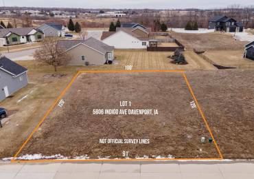 5806 INDIGO Avenue, Davenport, Iowa, ,Land,For Sale,INDIGO,RMAQC4260774